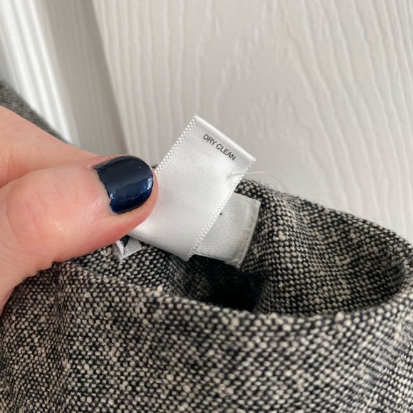 LOFT (Ann Taylor) wool and silk A-line skirt NWT - Picture 6 of 8